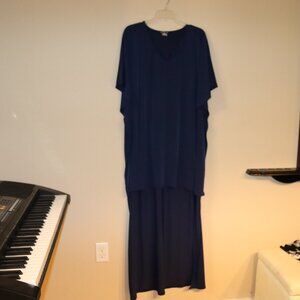 Venus Navy High Low Dress Size S